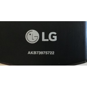 CONTROL LG LED HDTV / AKB73975722 / MODELOS 22LB4510-PU / 24LB4510-PU / 29LB4510-PU 